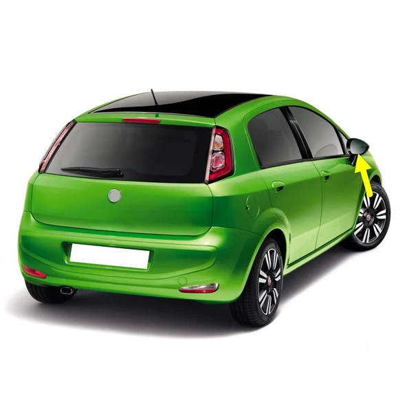 Fiat Punto Popstar 2012-2017 Sağ Dış Ayna Camı Elektrikli 71740497