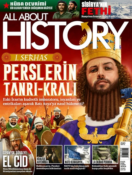 All About History Dergi 26.Sayı Eylül-Ekim-Kasım-Aralık 2025 ürün görseli 1