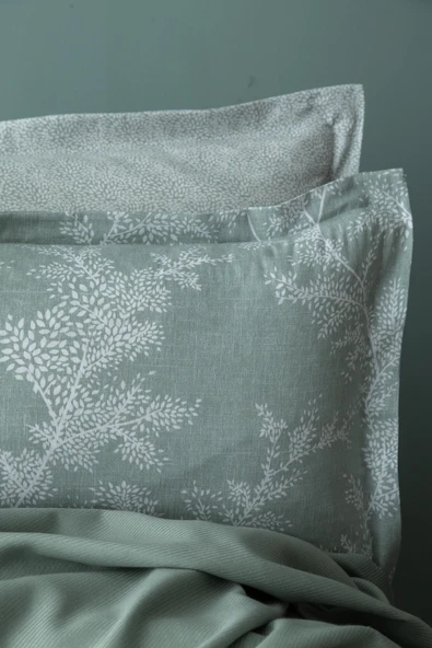 Çift Kişilik Tanya Adaçayı Nevresimli Bambu Pike Takımı - 2