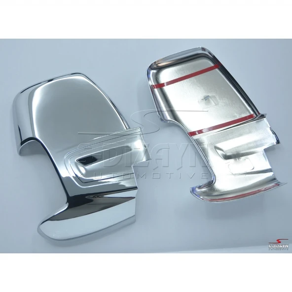FORD TRANSİT  2014-2025 KROM PASLANMAZ ÇELİK AYNA KAPAĞI - Resim 4