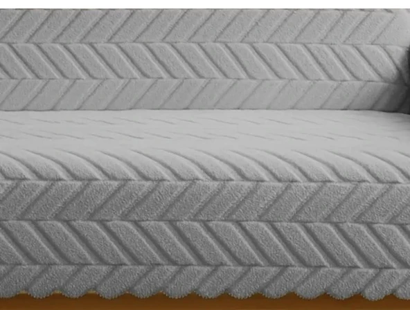 1 Adet Royam Peluş Pamuklu Sünger Tabanlı Kaymaz Koltuk Çekyat Örtüsü 160 x 210 - 2