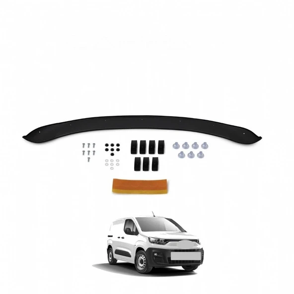 FİAT DOBLO 2023- SONRASI CAPPAFE KAPUT RÜZGARLIĞI 4MM - 5