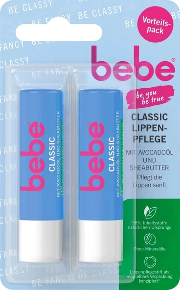 Bebe Zartpflege Hassas Çocuk Dudak Bakım Balsamı 2'li - Klasik ürün görseli 1