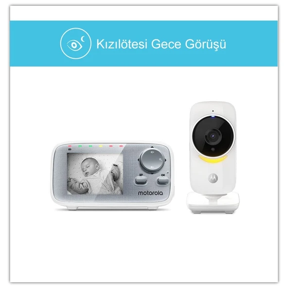 Motorola VM482 AXNL 2.8 İnç LCD Ekran Bebek Kamerası - 4
