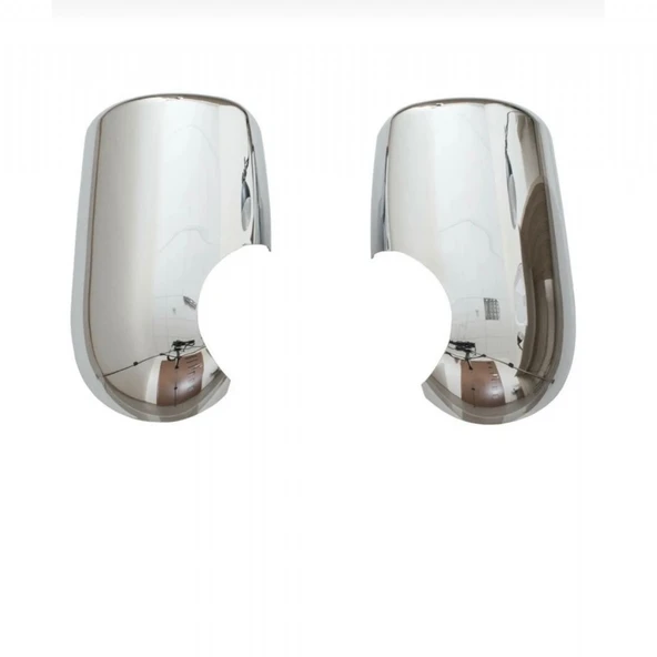 FORD TRANSİT 2003-2013 KROM PASLANMAZ ÇELİK AYNA KAPAĞI - Resim 2