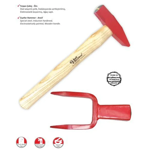 Sait Demirci Tırpan - Çekiç Ve Örs Takım