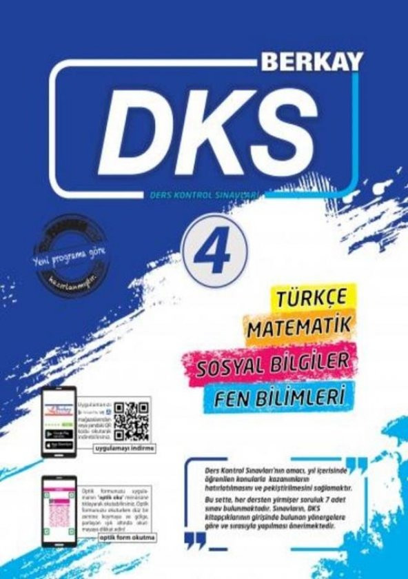 4.Sınıf DKS (Ders Kontrol Sınavları) Berkay Yayıncılık - 1