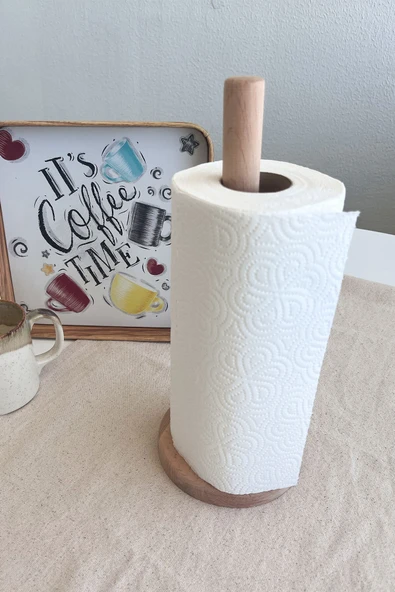 Ahşap Kağıt Havluluk – Kayın Ağacı Rulo Havluluk (28 cm) ürün görseli