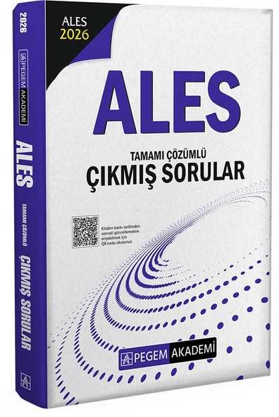 Pegem 2026 ALES Çıkmış Sorular ürün görseli 1