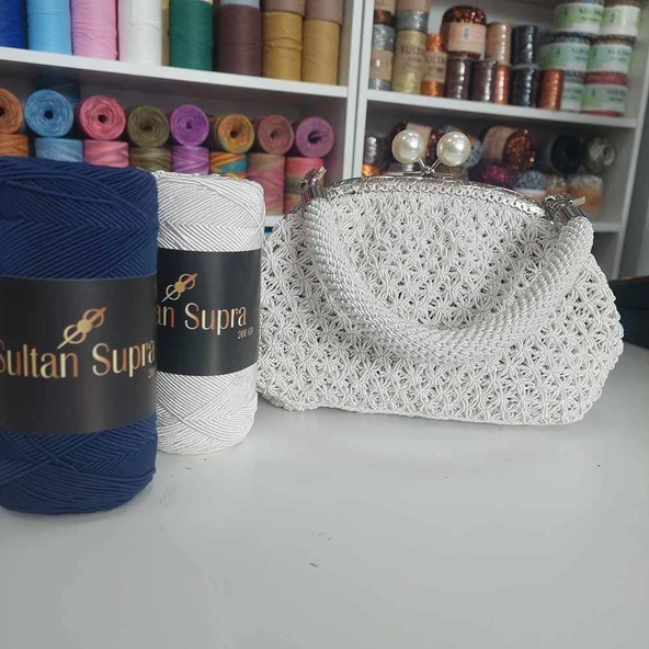 Sultan Supra Çanta İpi ( 200 Gr ) 3229 Kahverengi - 2