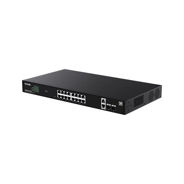TENDA 18GE+2SFP Cloud Managed PoE Switch - Resim 2
