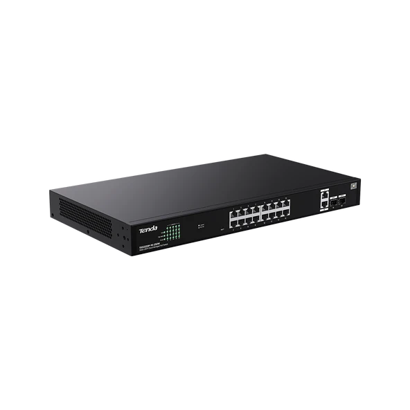 TENDA 18GE+2SFP Cloud Managed PoE Switch - Resim 3