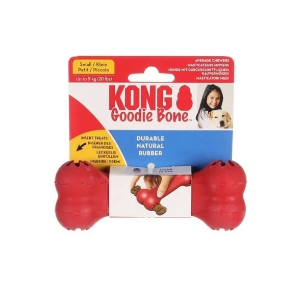Kong Goodie Bone Kemik Şeklinde Çok Amaçlı Köpek Oyuncağı S ürün görseli