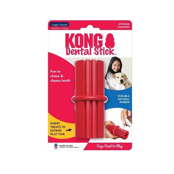 Kong Dental Stick Diş Temizliği Sağlayan Köpek Oyuncağı L ürün görseli