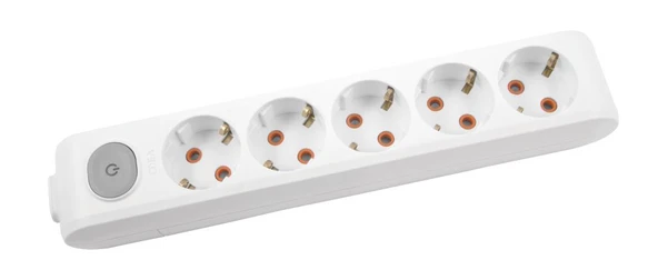 VİKO MULTİ-LET BEŞLİ PRİZ ANAHTARLI TOPRAKLI KLEMENSLİ ürün görseli 1