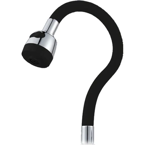 Mucit Home Siyah Renkli Oynar Başlıklı Tasarruflu Silikon Musluk Başlığı Kubar ürün görseli