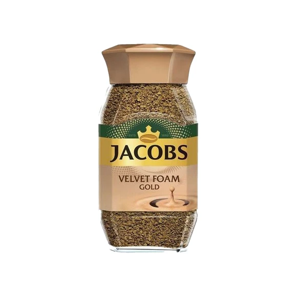 Jacobs Velvet Foam Gold Kavanoz Kahve 100 Gr.