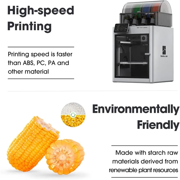 Esun Esilk-Pla Filament Limon Yeşili 1.75mm 1 Kg - Urhanshop Yetkili Satış - Resim 5