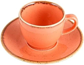 Porland 04ALM001733 Seasons Kahve Fincanı, Porselen 4lü paket - 2