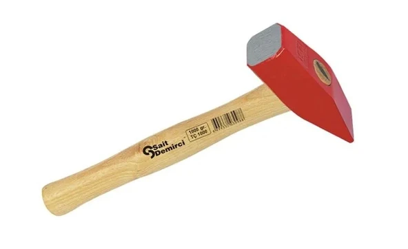 Sait Demirci Boyalı Tesviyeci Çelik Çekiç 2000 Gr