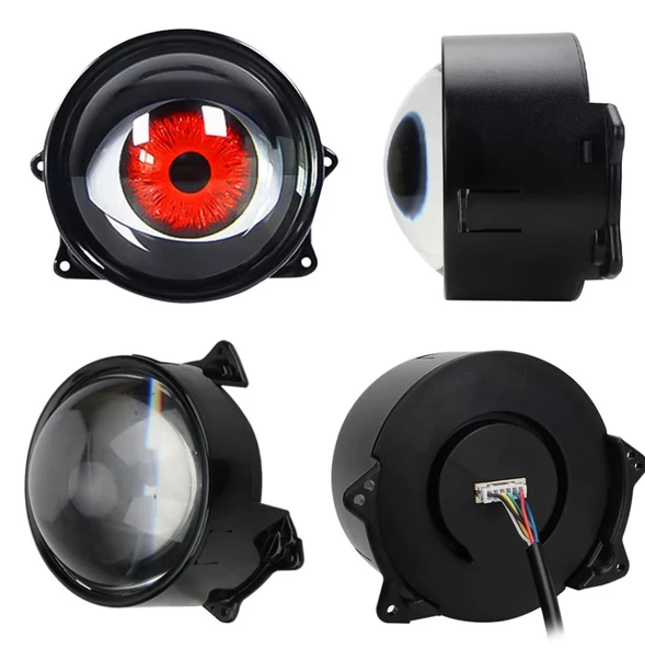 33 MODLU ANİMASYONLU MERCEK GÖZ FAR SİS AMBİYANS LED AYDINLATMA 2 ADET 12-24 VOLT - 5
