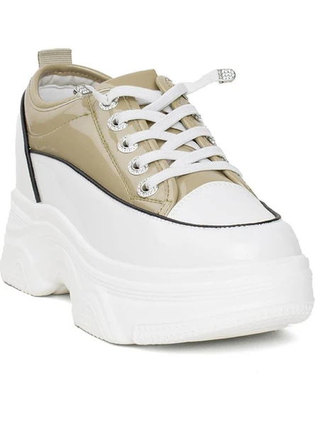 GUJA 24K372 GİZLİ TOPUK HAFİF  RUGAN ŞIK KADIN SPOR AYAKKABI - Resim 3