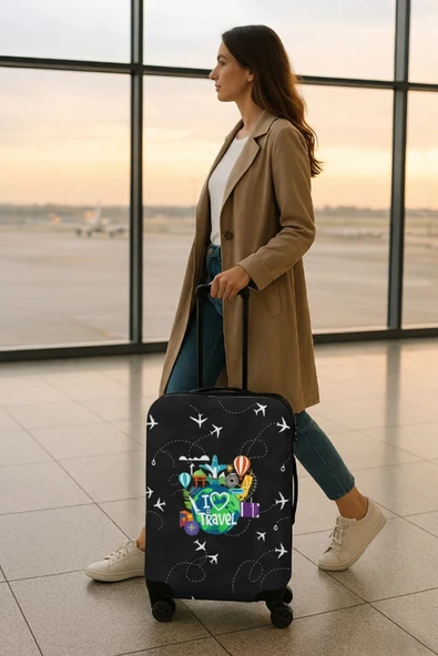 Valiz Kılıfı Bavul Koruyucu - 3