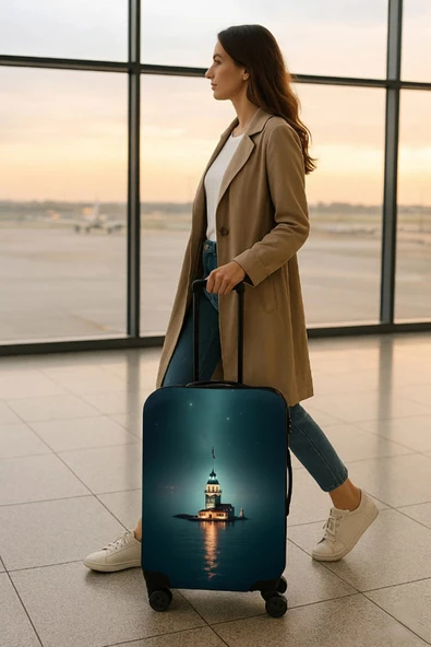 Valiz Kılıfı Bavul Koruyucu - 4