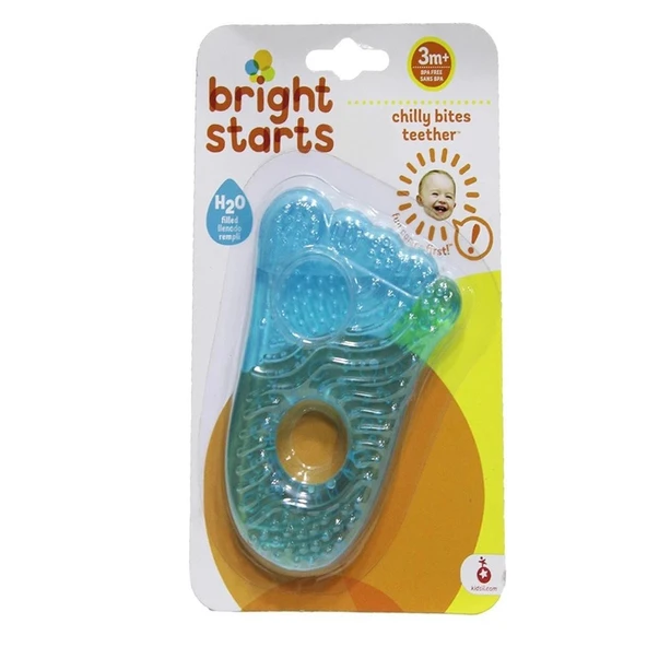 Bright Starts Ayak Şeklinde Dişlik - Mavi - Resim 2