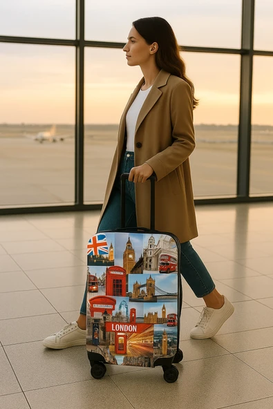 Valiz Kılıfı Bavul Koruyucu - 4