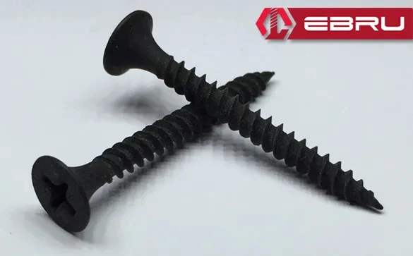 Ebru Sık Dişli Alçıpan Vidası - 3,5x25 - 100 Adet ürün görseli 1