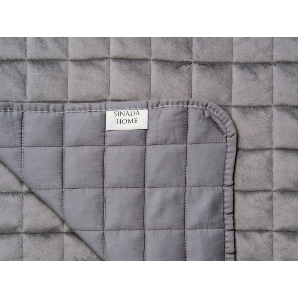 Sinada Home Ağırlıklı Battaniye Welsoft/Pamuk Saten 104X152 3kg - 2