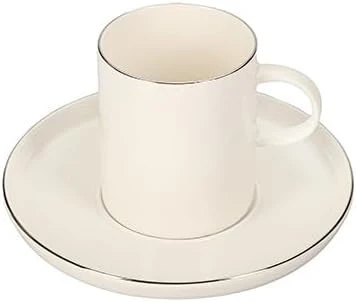 Porland Illusion Platin 4 Kişilik Kahve Takımı 90cc - Resim 2