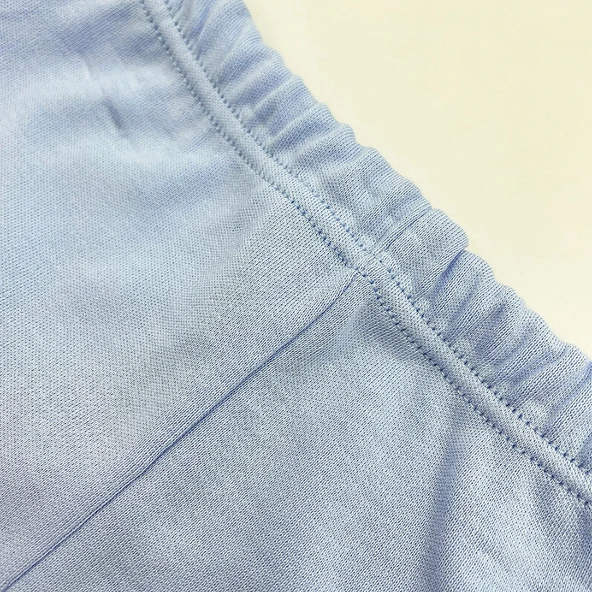 Sema Baby Prens Lüks 5 Parça Hastane Çıkışı Zıbın Seti - Mavi - Resim 3