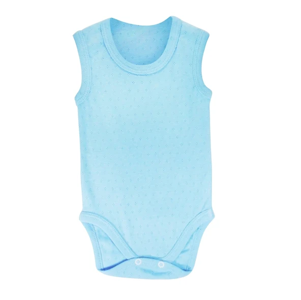 Sema Baby Jakarlı Askılı Badi (Body) - Mavi 12-18 Ay ürün görseli 1