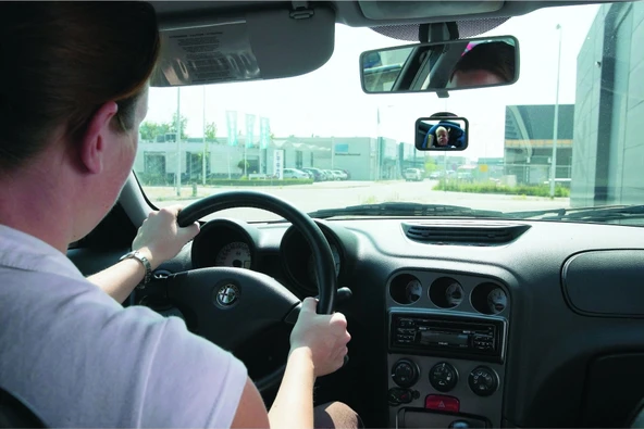 Safety Vatuzlu Bebek Dikiz Aynası - Resim 3