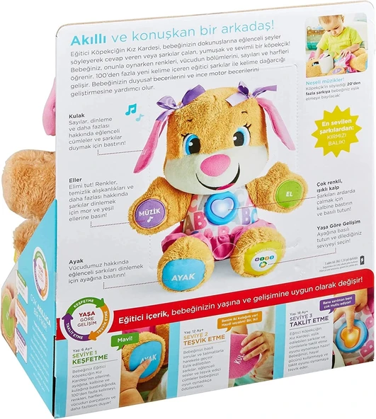 Fisher Price Eğitci Köpekçiğin Kız Kardeşi (Türkçe) - Resim 4