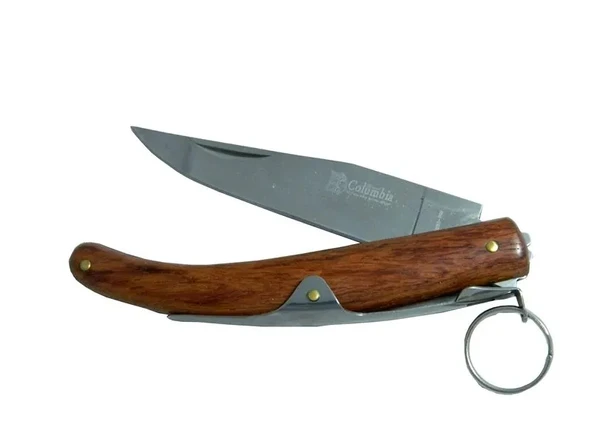 Columbia Okapi Gc2079a Kahverengi Cep Çakısı 20cm - Manuel, Ahşap Sap ürün görseli 1