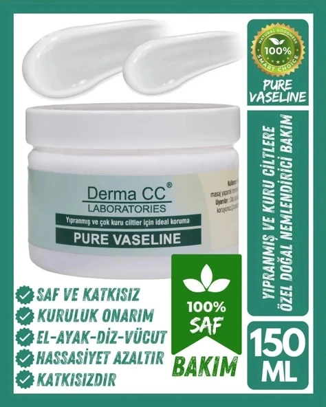 Derma CC Sensitive Pure Katkısız Saf Vazelin 150 ml ürün görseli