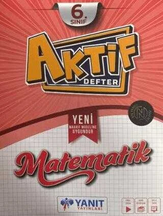 Yanıt 6. Sınıf Matematik Aktif Defter ürün görseli