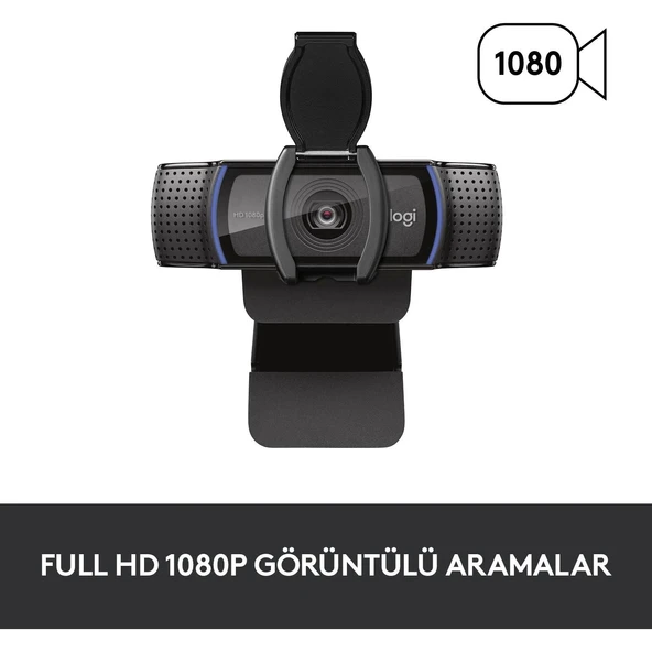 Logıtech C920s Hd Pro Webcam Siyah 960-001252 - 2