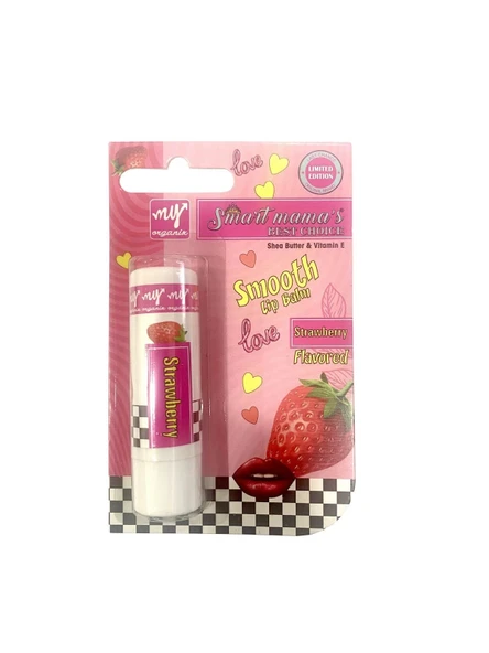 My Organix Nemlendirici Dudak Bakım Kremi - Çilek