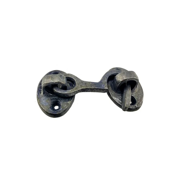 Antika Tarz Dekoratif Pirinç Maymuncuk Çengeli - 5cm, Oksit - 1