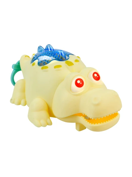 Cosby Kurmalı Işıklı Neşeli Timsah - Sarı ürün görseli 1