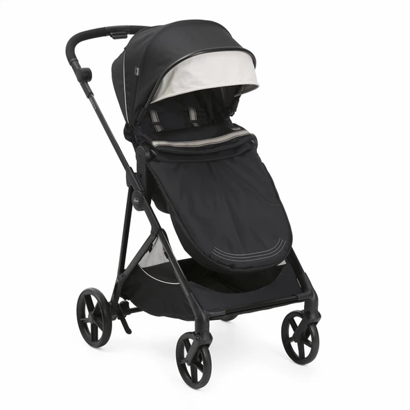 Chicco Seety Çift Yönlü Bebek Arabası - Etna Black - 2