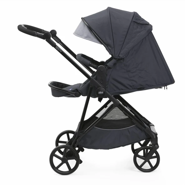Chicco Seety Çift Yönlü Bebek Arabası - Boston Grey - 5