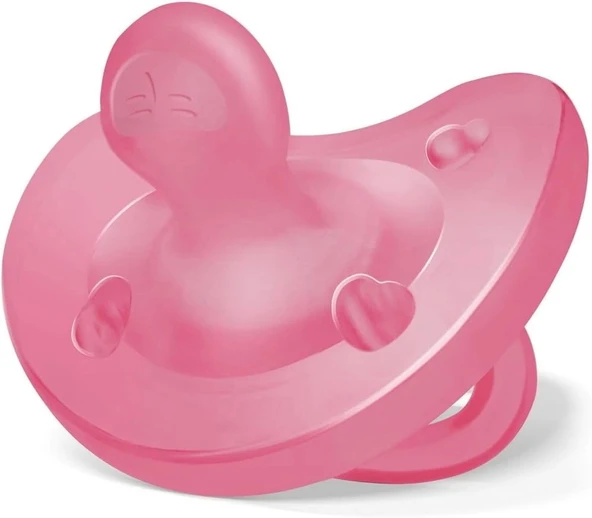 Chicco PhysioForma Soft 2'li Silikon Emzik 16-36 Ay Kız - Resim 5