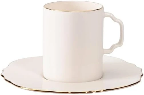 Porland Tide Altın Yaldız 4 Kişilik Kahve Takımı 80cc - Resim 3