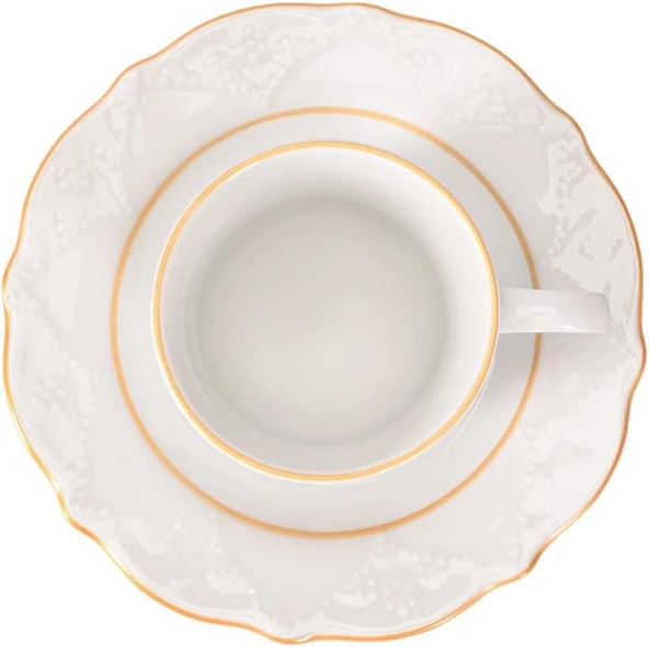 Porland Boya Yaldız 6 Kişilik Kahve Takımı 85cc - 4