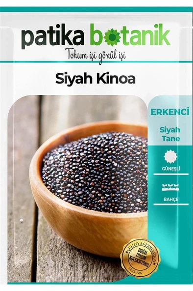 100 Adet Siyah Kinoa Tohumu - Resim 2